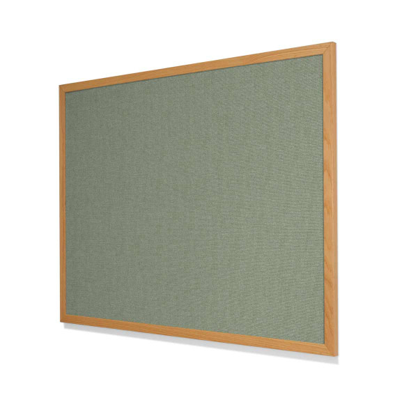 Guilford of Maine FR701 Stream Cork Board with Narrow Red Oak Frame